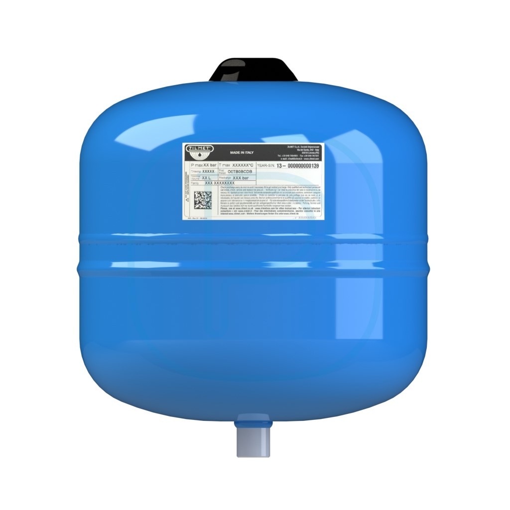 Réservoir à diaphragme ZILMET 12 L